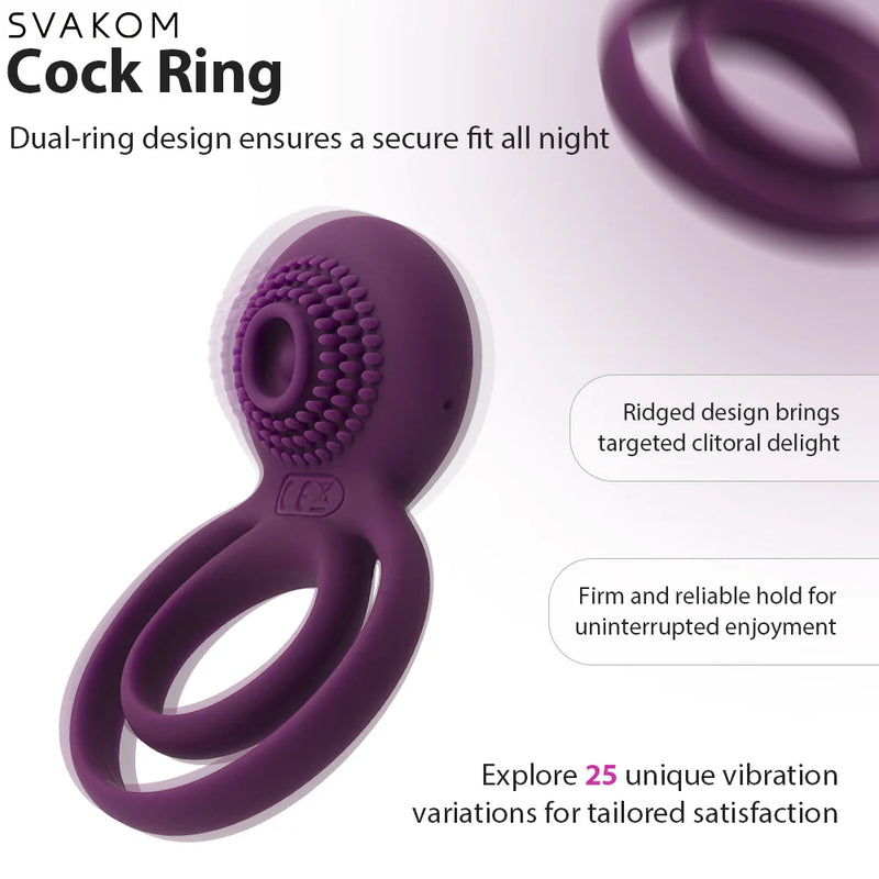 Svakom Tammy Double-Ring Vibrator (Authorized Dealer)