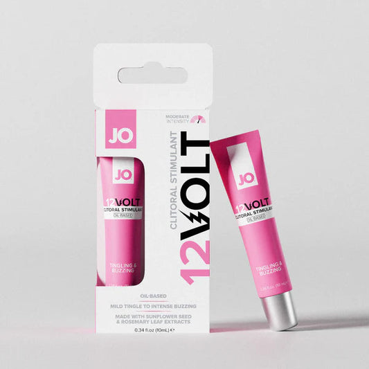 System JO For Her 12V Volt Clitoral Stimulant 10 ML 0.34 FL OZ (Exp 2029)