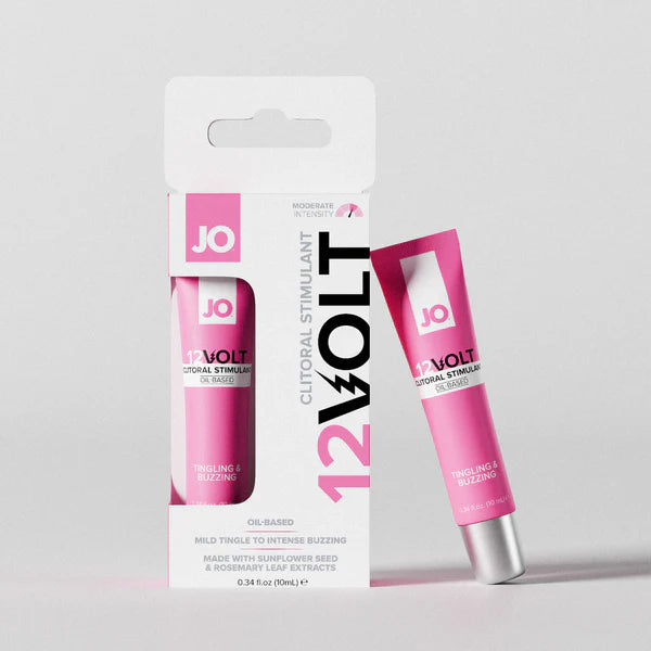 System JO For Her 12V Volt Clitoral Stimulant 10 ML 0.34 FL OZ (Exp 2029)