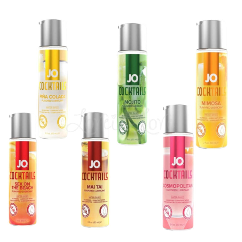 System Jo Cocktails Flavored Water Based Lubricant 60 ml 2 fl oz