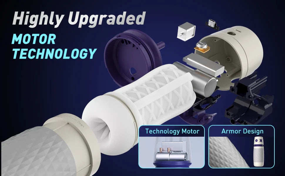 TRYFUN Protean 2 Automatic Vibrating and Sucking Male Masturbator
