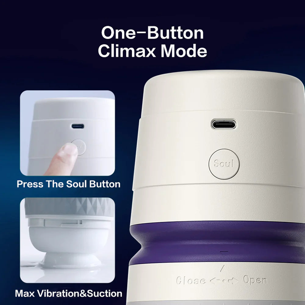 TRYFUN Protean 2 Automatic Vibrating and Sucking Male Masturbator