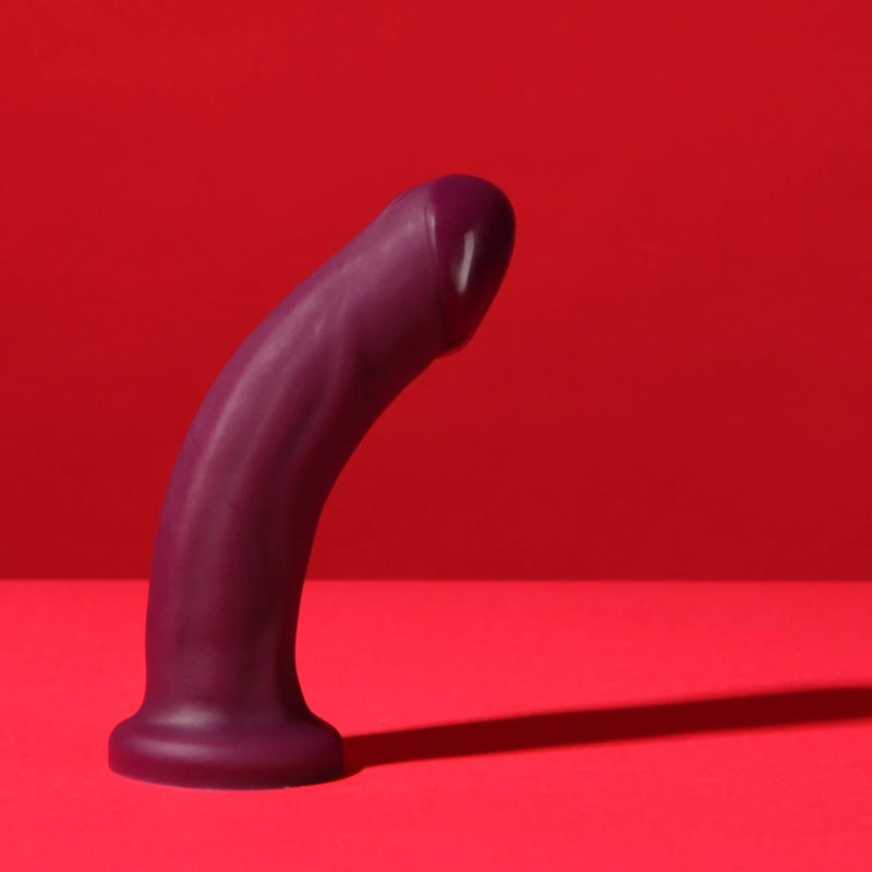 Tantus Adam Soft Ultra-Premium Silicone Dildo Amethyst 7 Inch