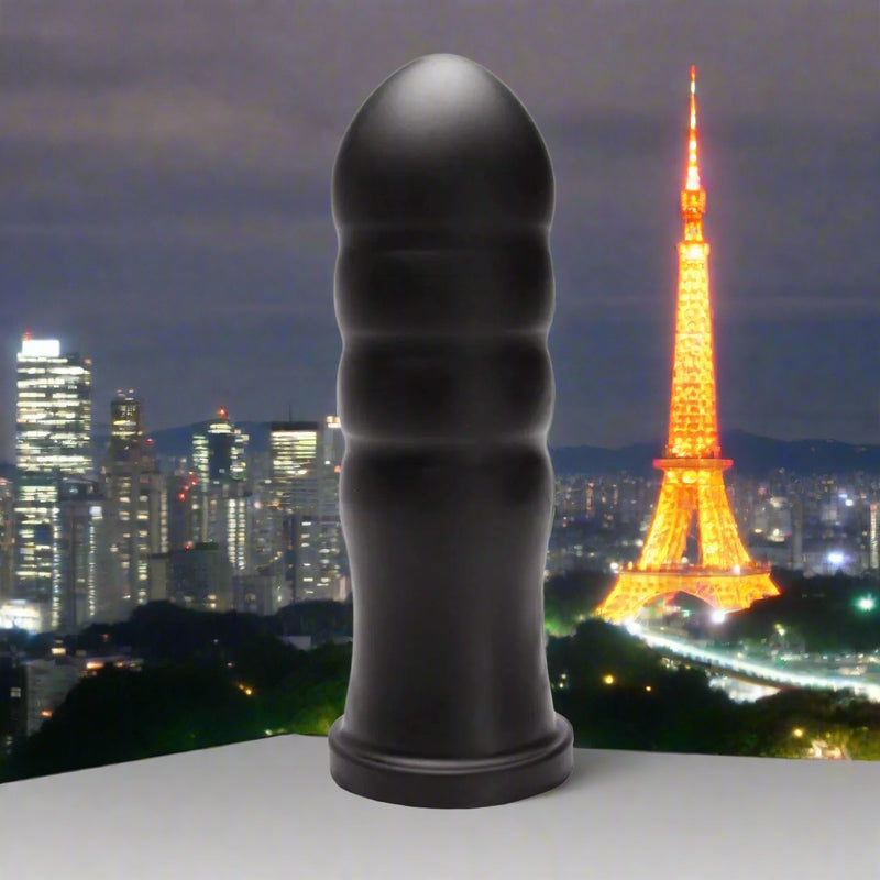 Tantus Meat Wave XL Anal Plug Onyx Black 11 Inches [Limited Time Offer