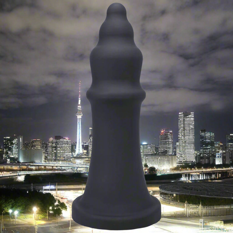 Tantus Queen XL Dildo Byron Black 11.5 Inches [Limited Time Offer]