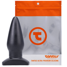 Tantus Ringo Large Silicone Butt Plug Onyx