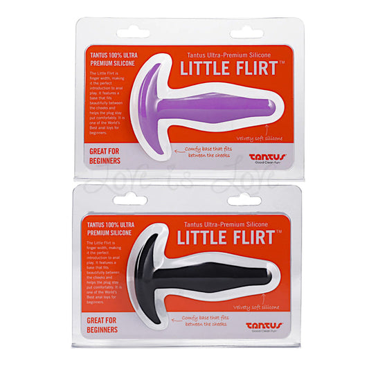 Tantus Little Flirt Silicone Anal Butt Plug (Authorized Dealer)