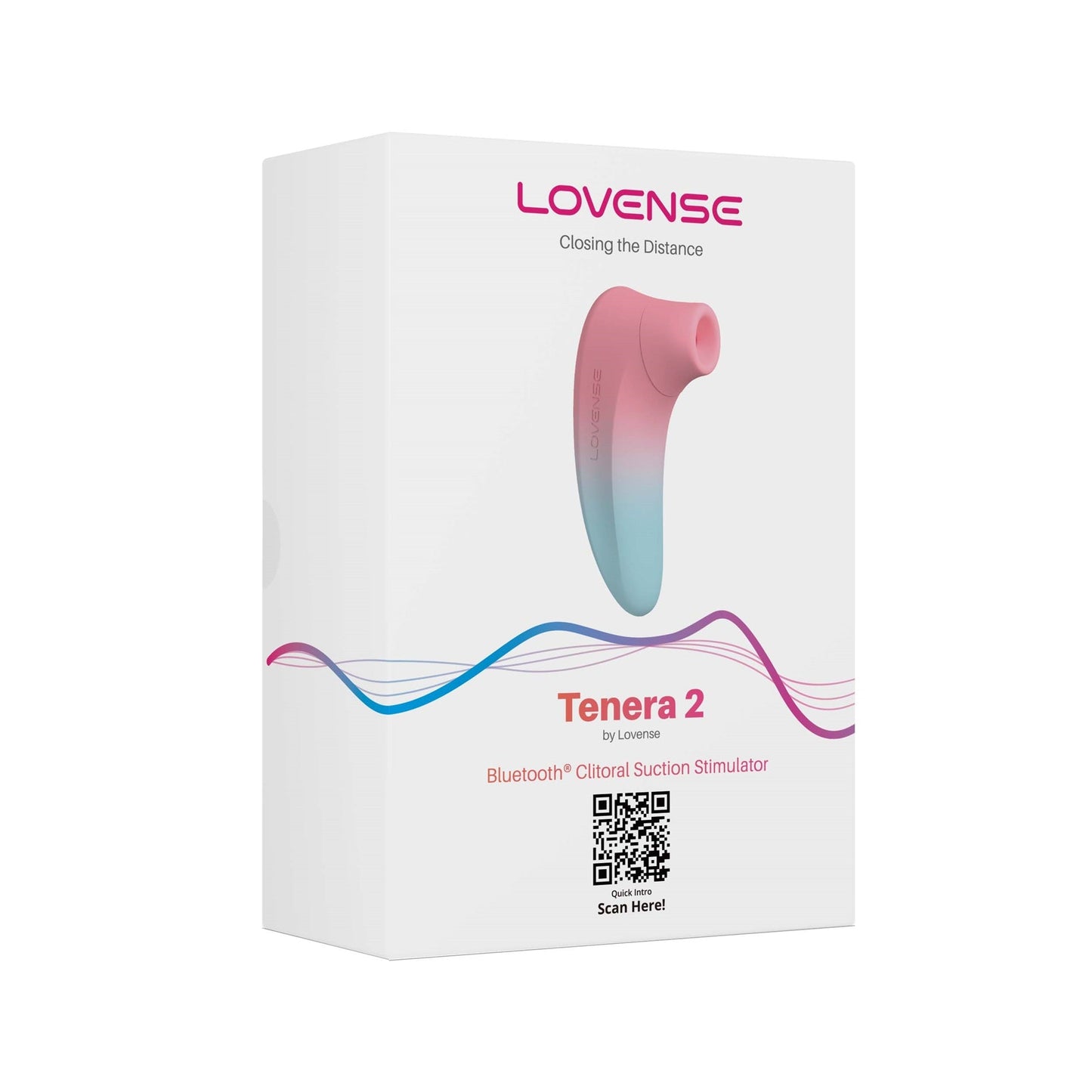 Lovense Tenera 2 App-Controlled Clitoral Suction Stimulator (Unique Suction Sensation)