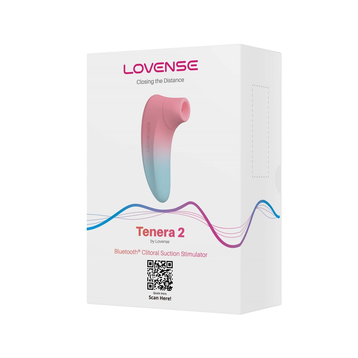 Lovense Tenera 2 App-Controlled Clitoral Suction Stimulator (Unique Suction Sensation)