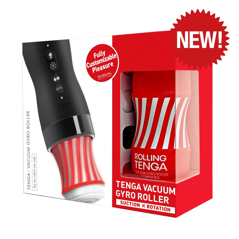 Tenga Vacuum Gyro Roller Suction x Rotation Masturbator Plus 1 Rolling Cup
