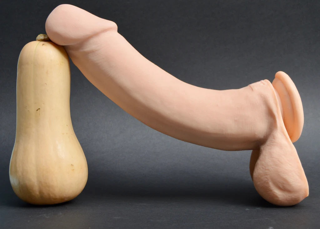 Tom of Finland Tom's Cock 12 Inch Suction Cup Dildo (New Packaging)