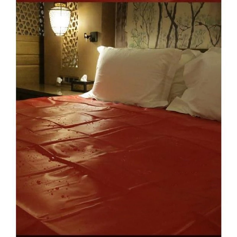 Toughage Waterproof Oil-Proof Bed Sheet 210 x 130 CM Red