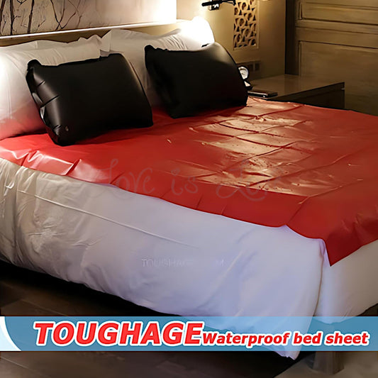 Toughage Waterproof Oil-Proof Bed Sheet 210 x 130 CM Red