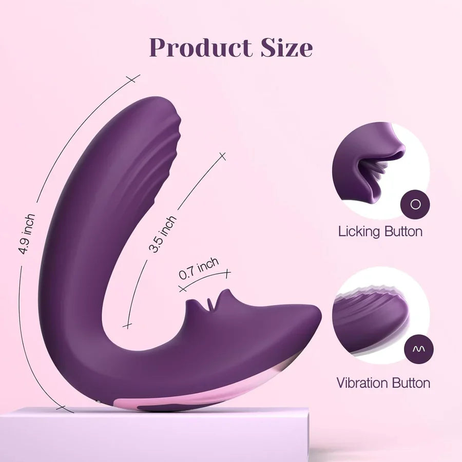 Tracy's Dog Juicy Clitoral Dual Stimulation OG Lick