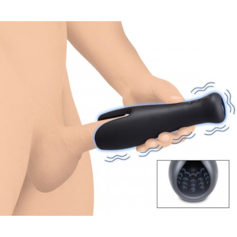 Trinity Vibes 10X Vibrating Silicone Stroker
