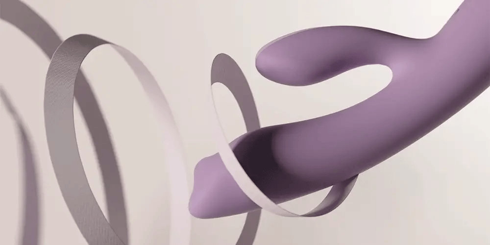 Svakom Trysta Neo App-Controlled Interactive Rabbit Vibrator with G-Spot Ball