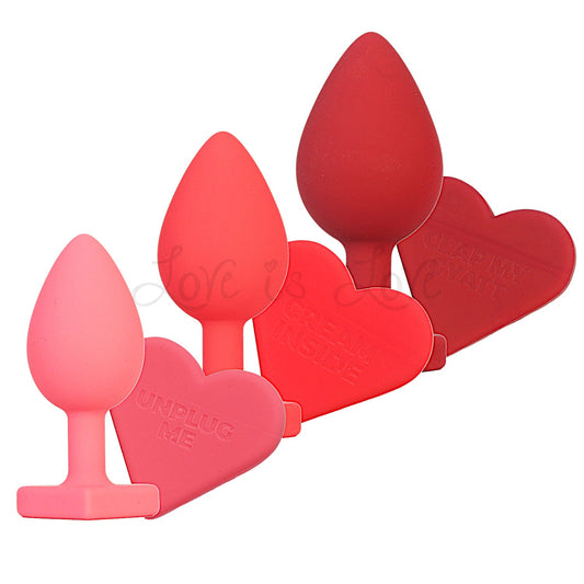 Unicorn Collections Make Me Your Lover Anal Training Kit - 3 Piece Set