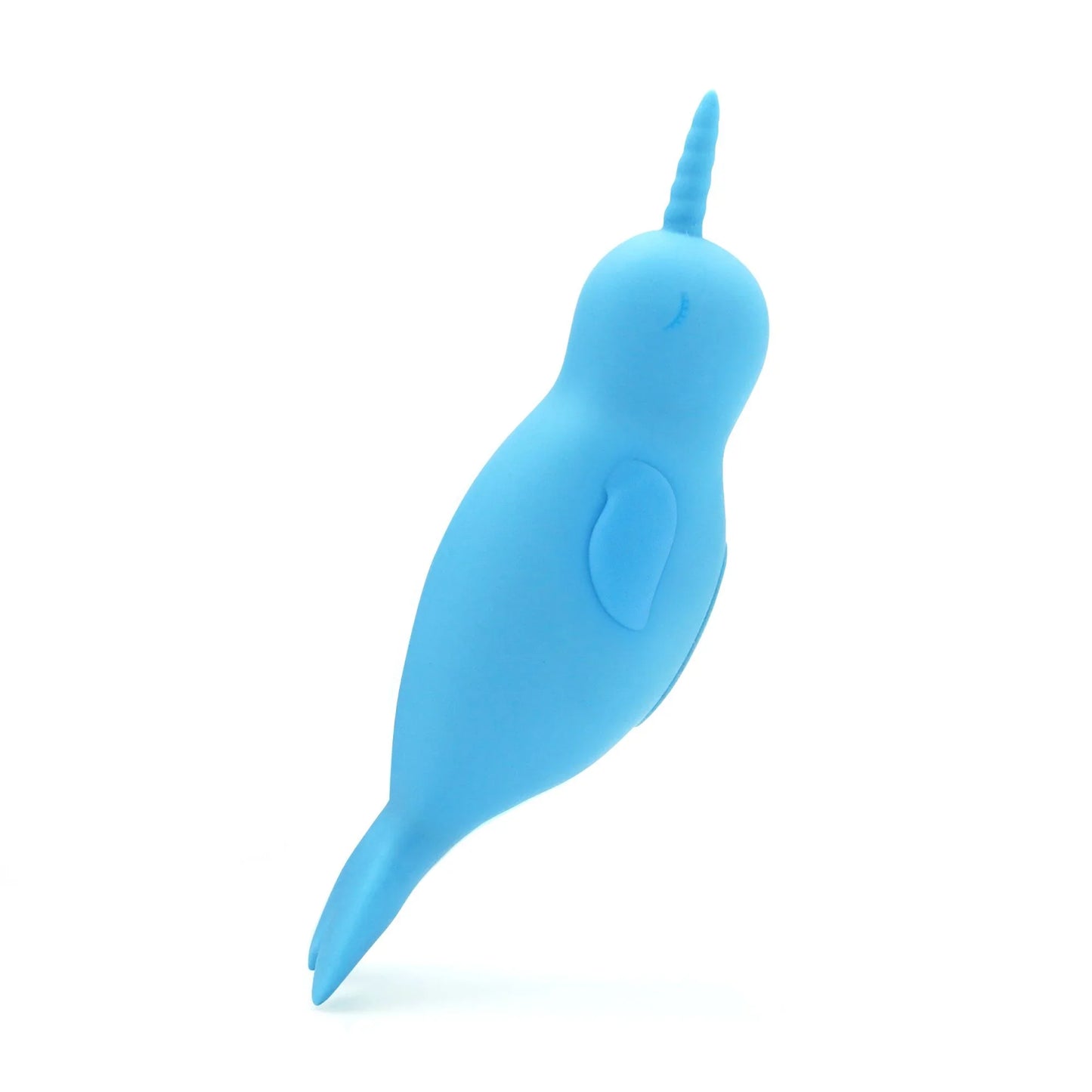 Unihorn of the Sea Neigh Mo The Narwhal Blue Clitoral Vibrator