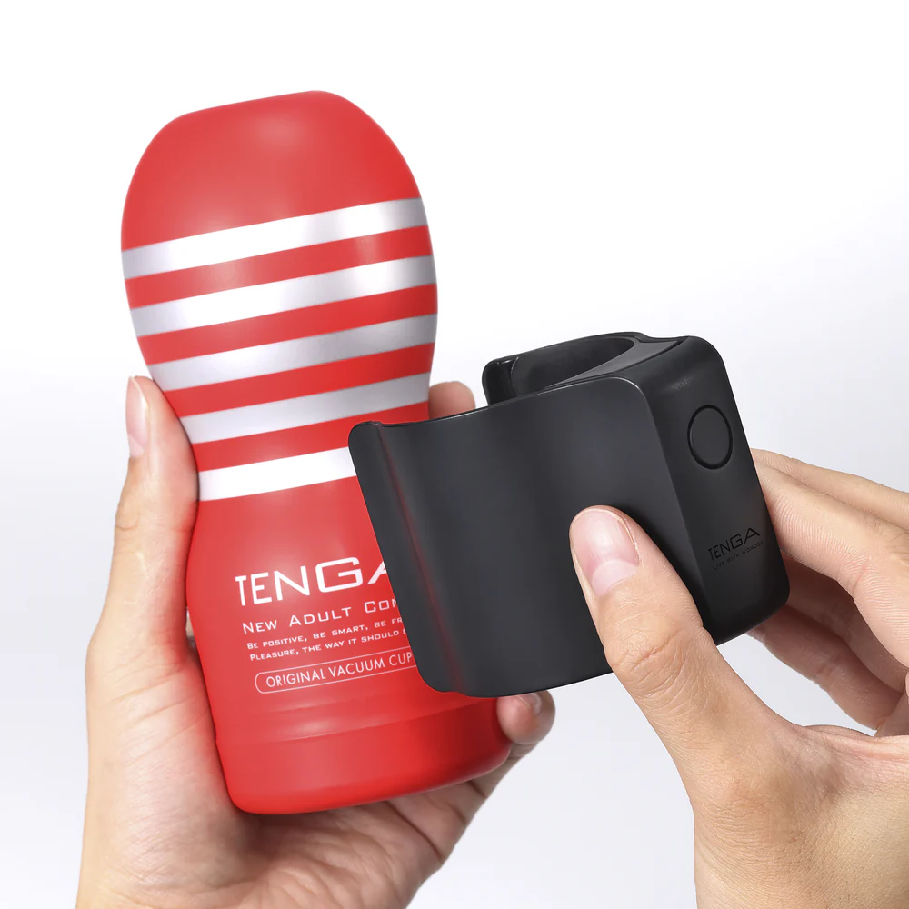 Tenga Cup Vibrator + Original Vacuum Cup Set (Limited Period Sale)