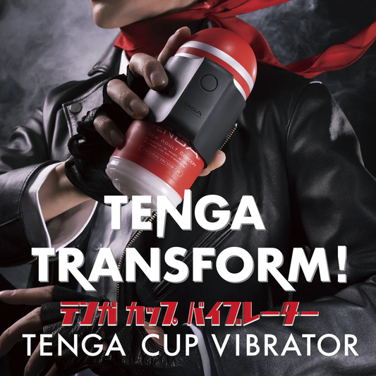 Tenga Cup Vibrator + Original Vacuum Cup Set (Limited Period Sale)