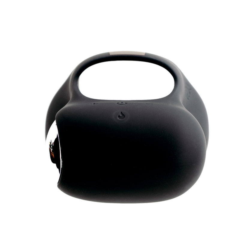 Vedo HOTROD RECHARGEABLE Warming Silicone Masturbator JUST BLACK [Limited Time Offer]