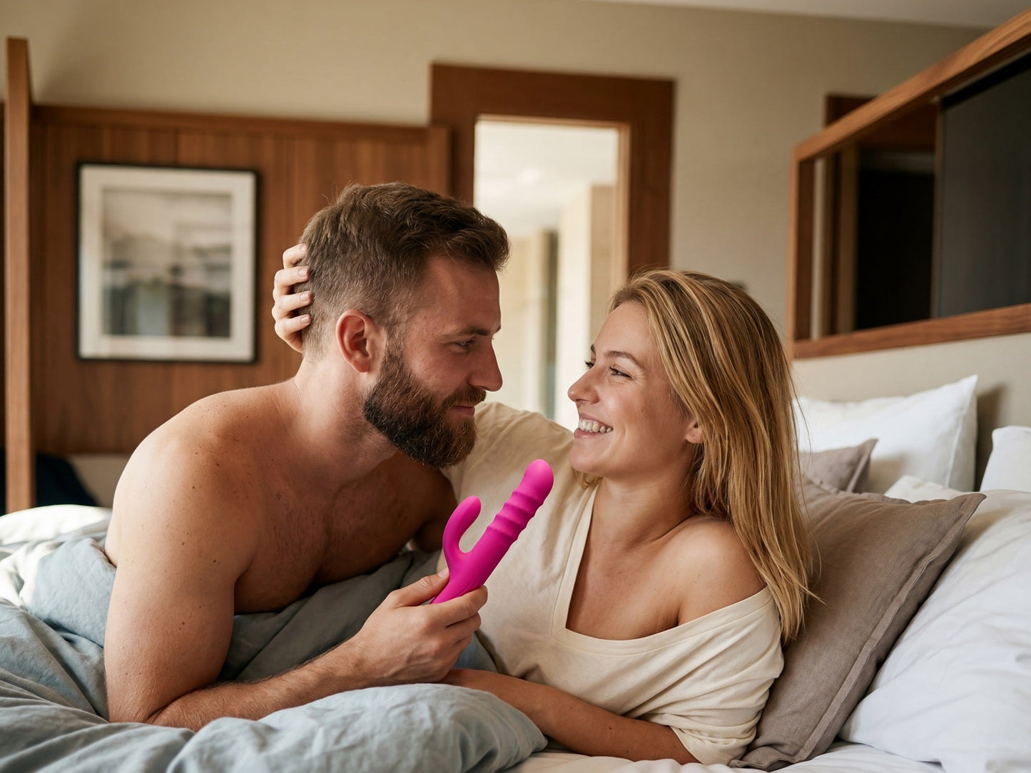 Lovense Velvo App-Controlled Rotating Beaded G-Spot & Clit Rabbit Vibrator