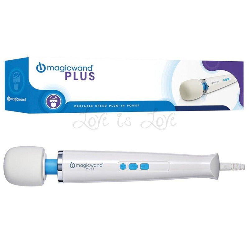 Vibratex Magic Wand Original Plus Corded Wand Massager (New Packaging Edition)(With Free Safety Mark Adaptor)