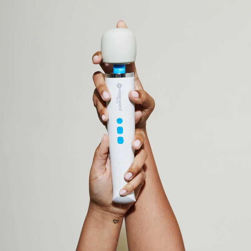 Vibratex Magic Wand Mini Wireless Rechargeable Massager (Authentic - Latest Edition)(With free ��Safety Mark�� Adaptor)