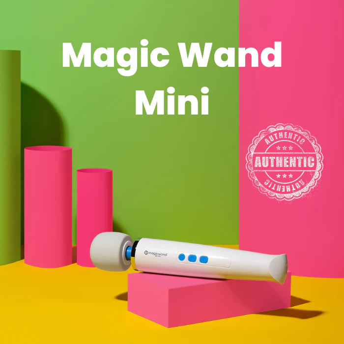 Vibratex Magic Wand Mini Wireless Rechargeable Massager (Authentic - Latest Edition)(With free ��Safety Mark�� Adaptor)