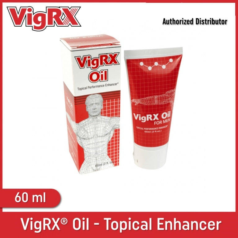 Leading Edge VigRX Oil Topical Performance Enhancer 60 ml 2 fl oz (Authorized Dealer)