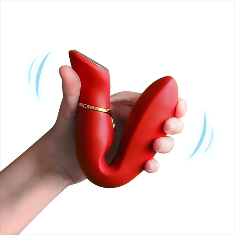 Viotec Chance Touch Screen G-Spot Vibrator Red [Limited Time Offer]