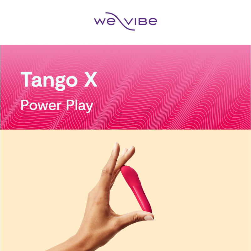 We-Vibe Tango X Power Play Blue or Red
