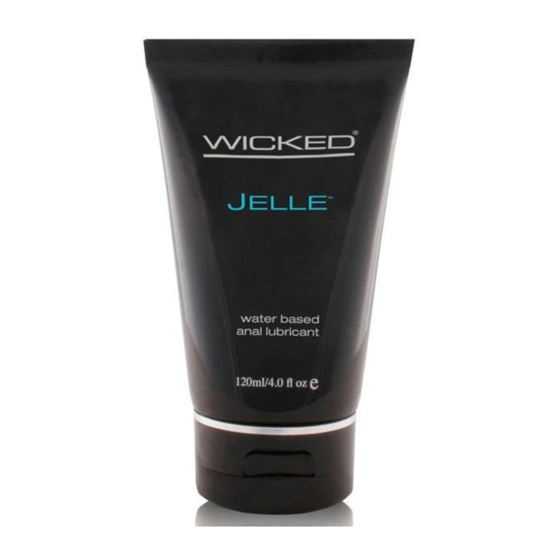 Wicked Jelle Water-Based Anal Gel Lubricant 120 ml or  240 ml