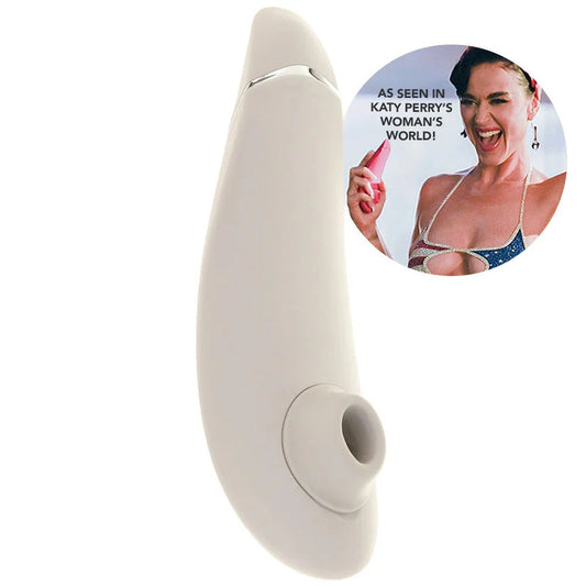 Womanizer Premium 2 Clitoral Stimulator (Limited Period Sale)(FREE Gold Boob Necklace*)