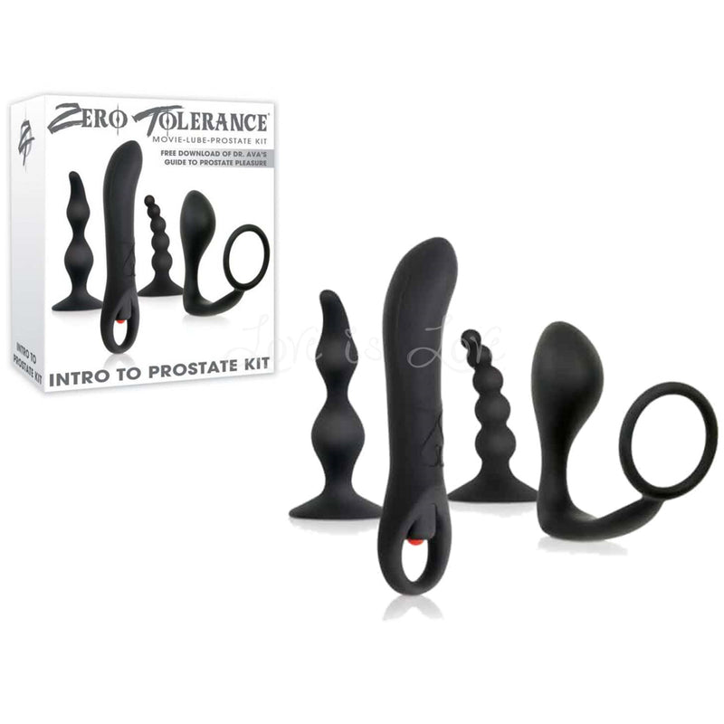Zero Tolerance Intro To Prostate Kit Set of 4