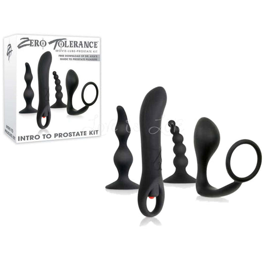 Zero Tolerance Intro To Prostate Kit Set of 4