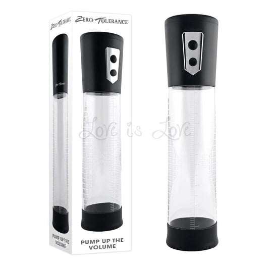 Zero Tolerance Pump Up The Volume Penis Pump Black (Limited Period Sale)