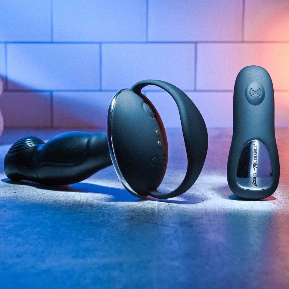 Zero Tolerance The Handyman Vibrating Prostate Massager Black