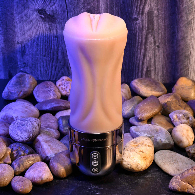 Zero Tolerance Tight Lipped USB Rechargeable Sucking and Vibrating Stroker Light