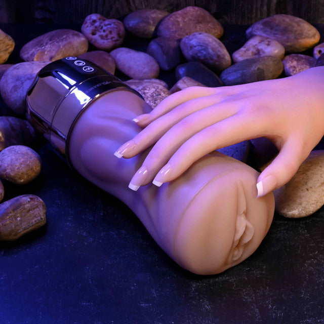 Zero Tolerance Tight Lipped USB Rechargeable Sucking and Vibrating Stroker Light