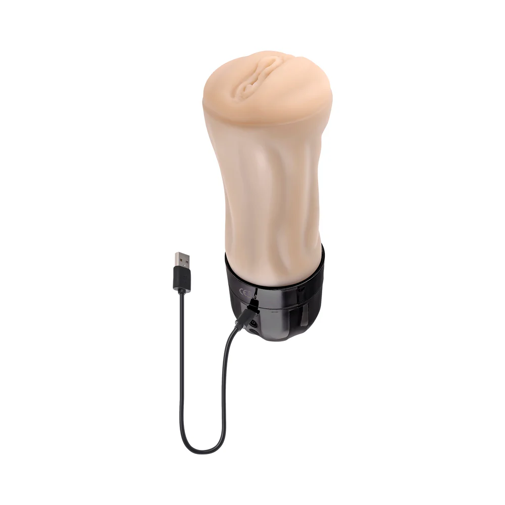 Zero Tolerance Tight Lipped USB Rechargeable Sucking and Vibrating Stroker Light