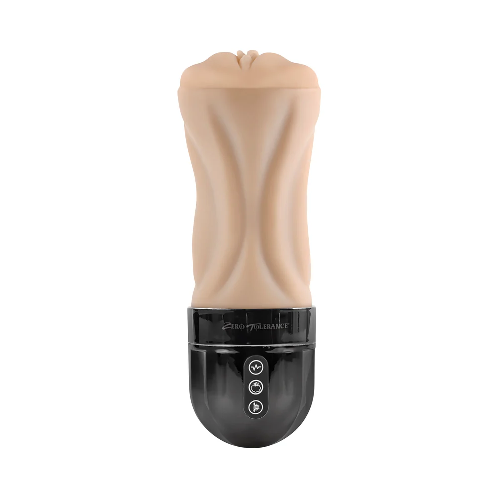 Zero Tolerance Tight Lipped USB Rechargeable Sucking and Vibrating Stroker Light
