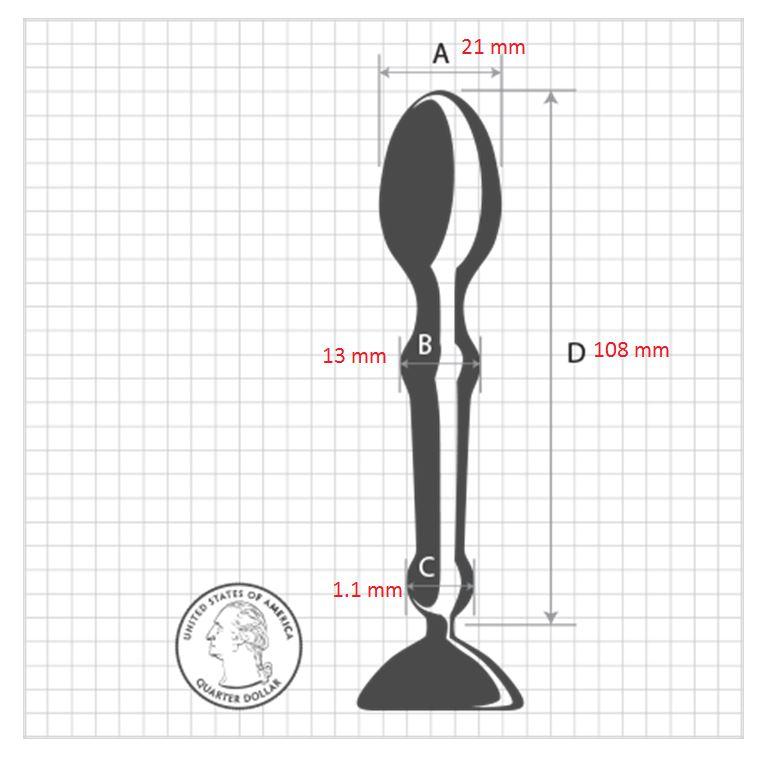 Aneros Tempo Unisex Stainless Steel Anal Stimulator [Authorized Dealer]