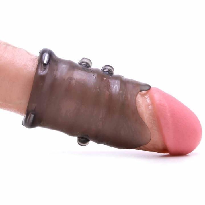 Apollo Premium Girth Enhancer With Stainless Steel Supports Added Pleasure Beads