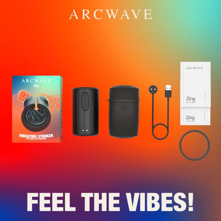 Arcwave Zing Dual Motors Vibrating Stroker
