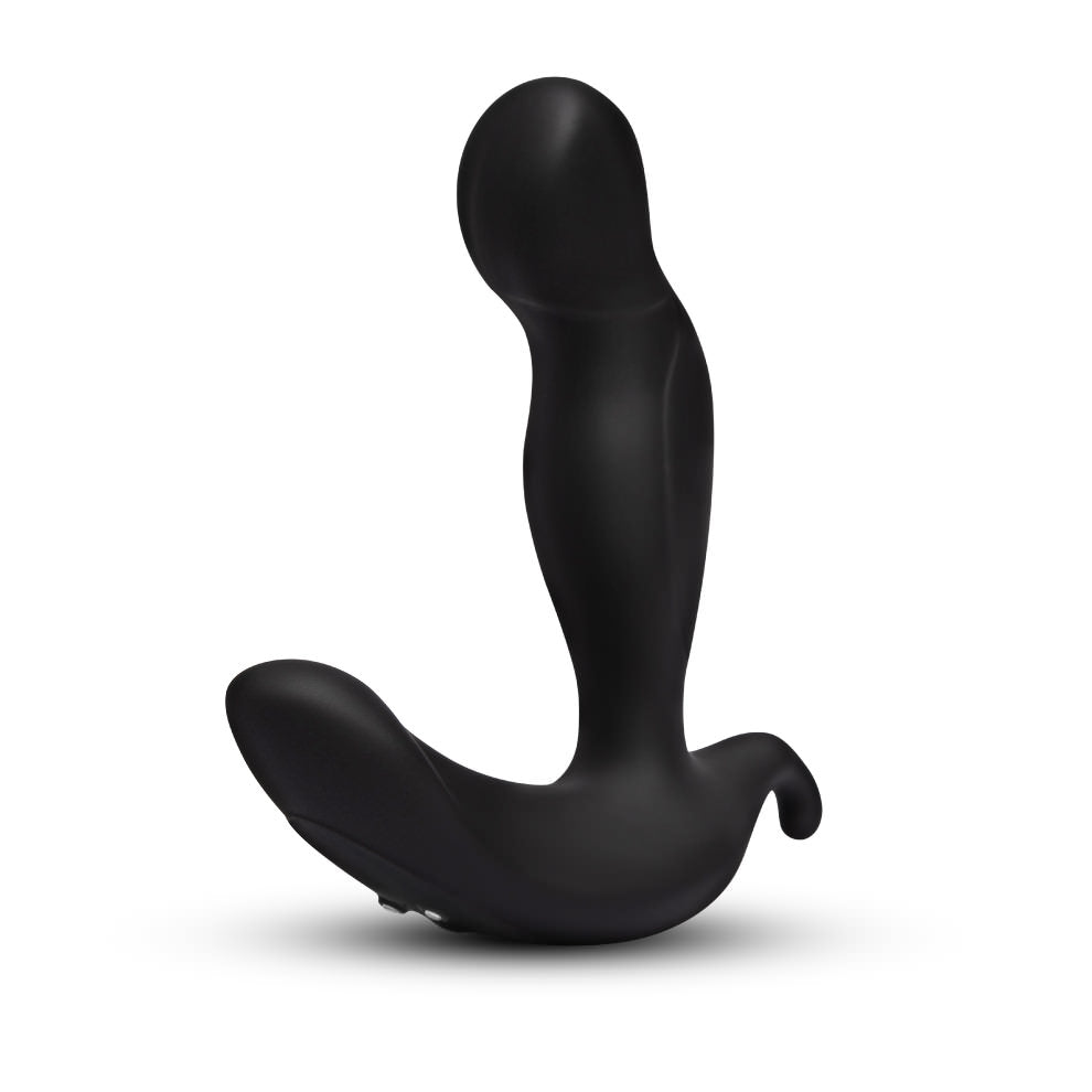 b-Vibe 360 Rotating and Vibrating Remote Control Plug Black