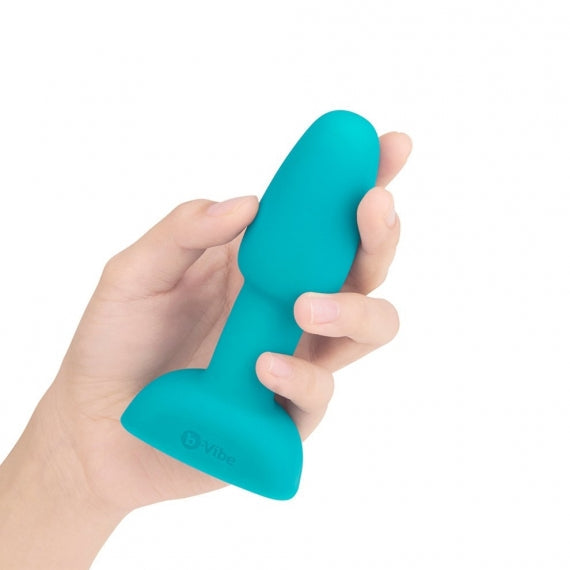 b-Vibe Rimming Petite Remote Rotating Vibrating Control Plug Black (In New Packaging)