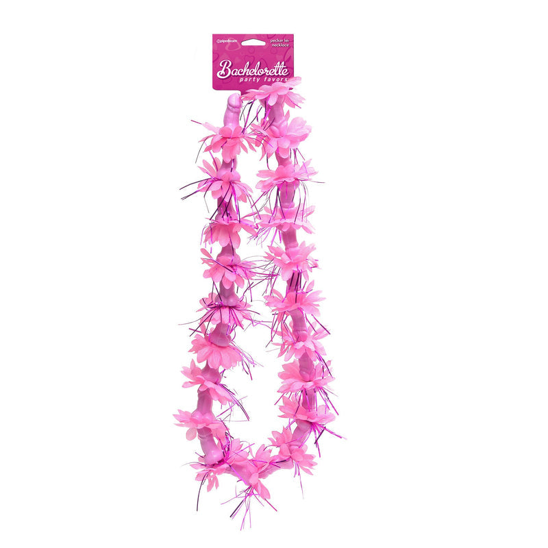 Bachelorette Party Favors Pecker Lei Necklace