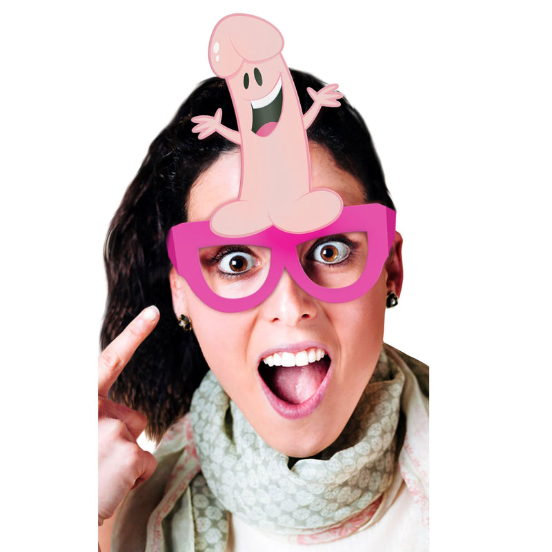 Bachelorette Party Favors Pecker Party Glasses Pack of 8
