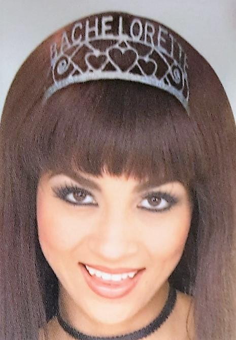 Bachelorette Sparkling Glitter Tiara